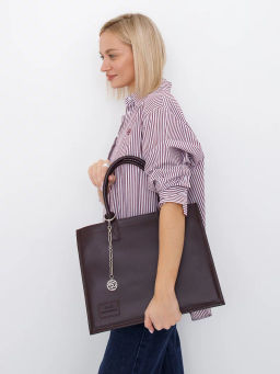 Сумка 1036L coffee Polina&Eiterou