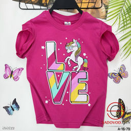 Футболка для девочки, хлопок