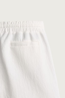 BERMUDA JOGGER ESTRUCTURA / Blanco roto - Zara фото 13