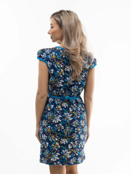 Халат женский, цвет синий