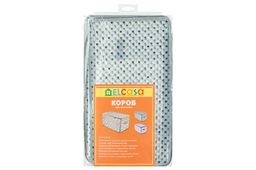 Кофр складной для хранения 52*30*30 см Горошек на серебре на молнии, пластик. - Elan gallery фото 7