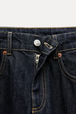 TRF WIDE-LEG MID-WAIST JEANS - Zara фото 34