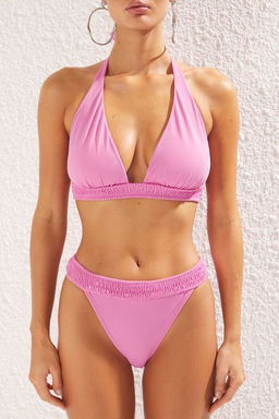 TRENDYOLMILLA Siyah Ucgen Regular Bikini Tak?m? TBESS25BT00051  фото 4