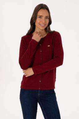 Kad_n Bordo Basic Triko H_rka