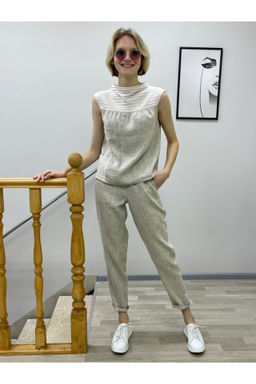 ЛЁГКИЙ ТОП 100% ЛЁН - Новый лен фото 2