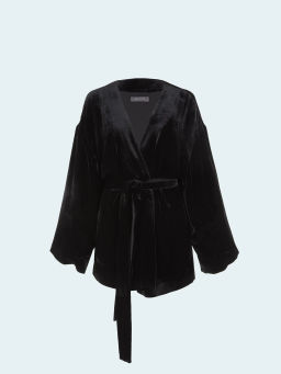 ЕМКА / Жакет-кимоно из бархата - Emka фото 5