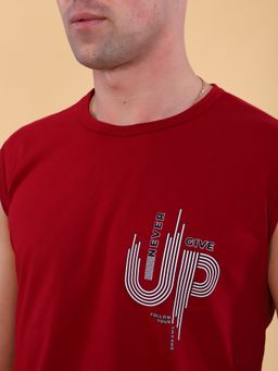 М360 Майка мужская (бордовый) - Иванушка-трикотаж фото 2