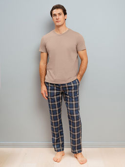 Мужские пижамные брюки Indefini (Арт.4047PBCB)