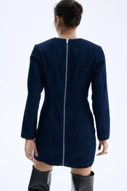 Vestido denim con escote en V - H&m фото 4
