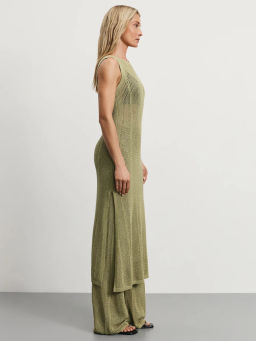 Длинная вязаная туника / Zarina  фото 4