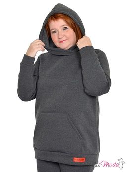 Толстовка Модель №1052 размеры 44-84 - Plusmoda фото 4