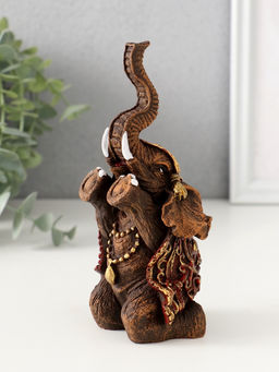 Фигурка полистоун «Слон африканский», 14.5×7.5×6 см