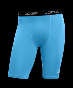 Шорты компрессионные JOGEL CAMP PerFormDRY Tight Short, голубой/белый