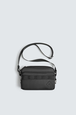 Сумка через плечо Zara Bandolera Engomada черная