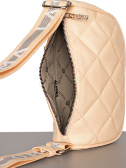 LACCOMA сумка Мелани-Ф826-абрикосовый эко кожа хлопок фото 4