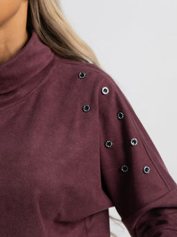 Джемпер Темп города (ягодный) Б15465-4М