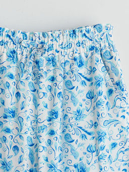 Beli Lastikli K?z ?ocuk Pantolon