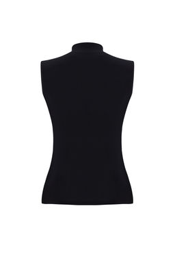 Trendyolmilla Siyah Aksesuar Detayl? Orme S?k Bluz TPRSS25BZ00020  фото 7