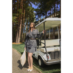 Сумка - мешок женская на магните, 47×1×35 см, бежевая