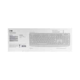 Клавиатура компьютерная Sima-Land SL-01, проводная, мембранная, 104 клавиши, USB, 1.5 м, черная