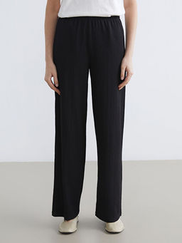 Beli Lastikli Dokulu Kad?n Pantolon