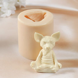 Молд силиконовый «Сфинкс медитирует», 6.7×5.5×4 см