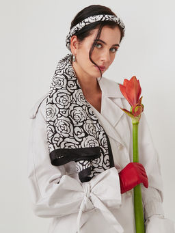 Большой, мягкий, тонкий и очень нежный двусторонний палантин - Tantino фото 8