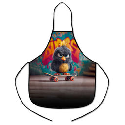 Фартук для уроков труда и рисования Феникс+ арт. 73688/ 24 ОПАСНЫЙ ПТЕНЕЦ (53х44.5 см, полиэстер, су