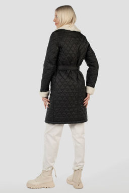 Куртка женская зимняя (пояс) - El podio фото 5