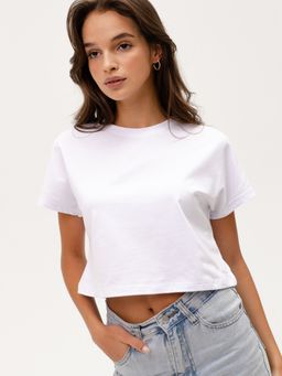 Женская футболка 1 (белая) - Милаша фото 2