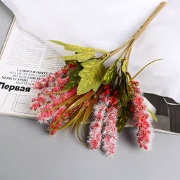 Цена за 2 шт. Букет искусственный Пушица акация, 30 см, МИКС