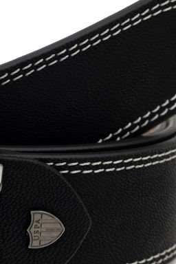 Мужской черный пояс - U.s. polo assn фото 4