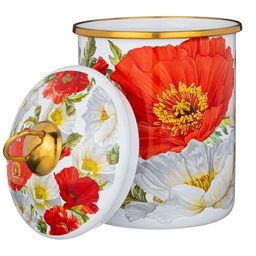 БАНКА ДЛЯ СЫПУЧИХ ПРОДУКТОВ AGNESS, СЕРИЯ МАКИ 12 Х 15СМ / 1,5Л фото 3