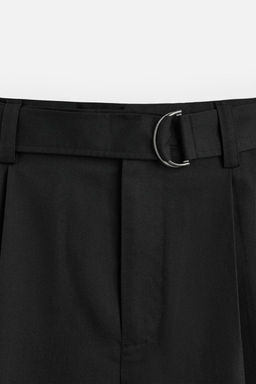 PLEATED TROUSERS WITH BELT - Zara фото 18