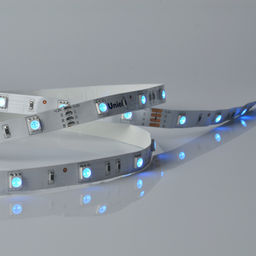 ULS-M22-5050-30LED/m-10mm-IP20-DC12V-7,2W/m-5M-RGB PROFI Гибкая светодиодная лента на самоклеящейся основе. Катушка 5м. в герметичной упаковке. RGB. ТМ Uniel.