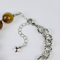 Браслет из ботсванского Агата 17,5 см +