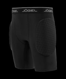 Шорты вратарские с защитой JOGEL ScalePad Goalkeeper Shorts, черный