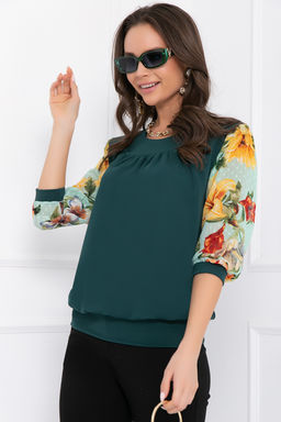 Блуза Bellovera 31Б4832 изумрудный