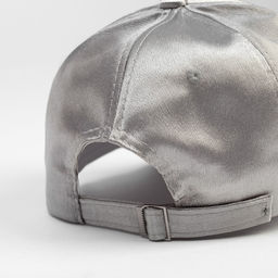 Кепка женская атласная MINAKU, серая, размер 58