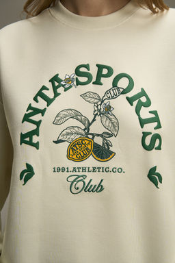 Свитшот Бледно-желтый