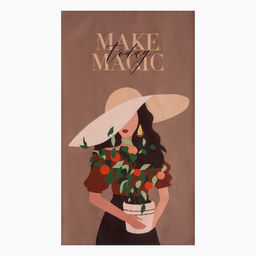 Полотенце "Этель" MAKE MAGIC 40х73 см, 100% хлопок, саржа 190 г/м²