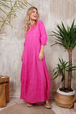 Платье AMORI 9719 фуксия