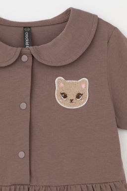 КР 5823/капучино платье д/дев яс