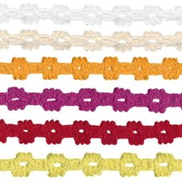 Gamma кружевная лента 15 мм HVK-26 в рулоне 22.8 м 0.5 СК/Распродажа