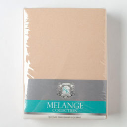 Простыня на резинке Купу-купу, 160х200х20 см, бежевый, трикотаж - Kupu-kupu фото 4