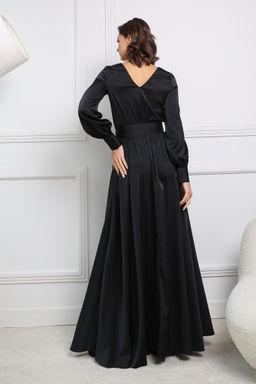 Платье макси из искусственного шелка - Looklikecat фото 5