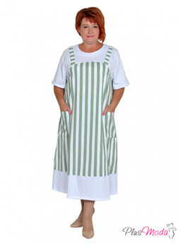 Платье Модель №1338 размеры 44-84 - Plusmoda фото 5