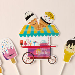 Набор для украшения Сладкая вечеринка, набор 10 шт. - Страна карнавалия фото 5