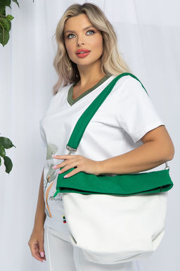 Сумка Торба (молочно-зеленая) СТ3