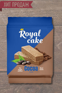 Вафли Royal cake на сорбите, 120 г